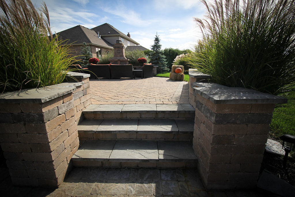 belgard raised patio