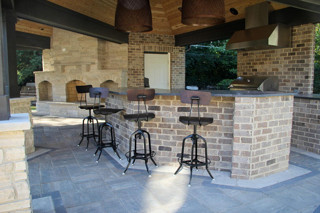 outdoor kitchen in frankfort