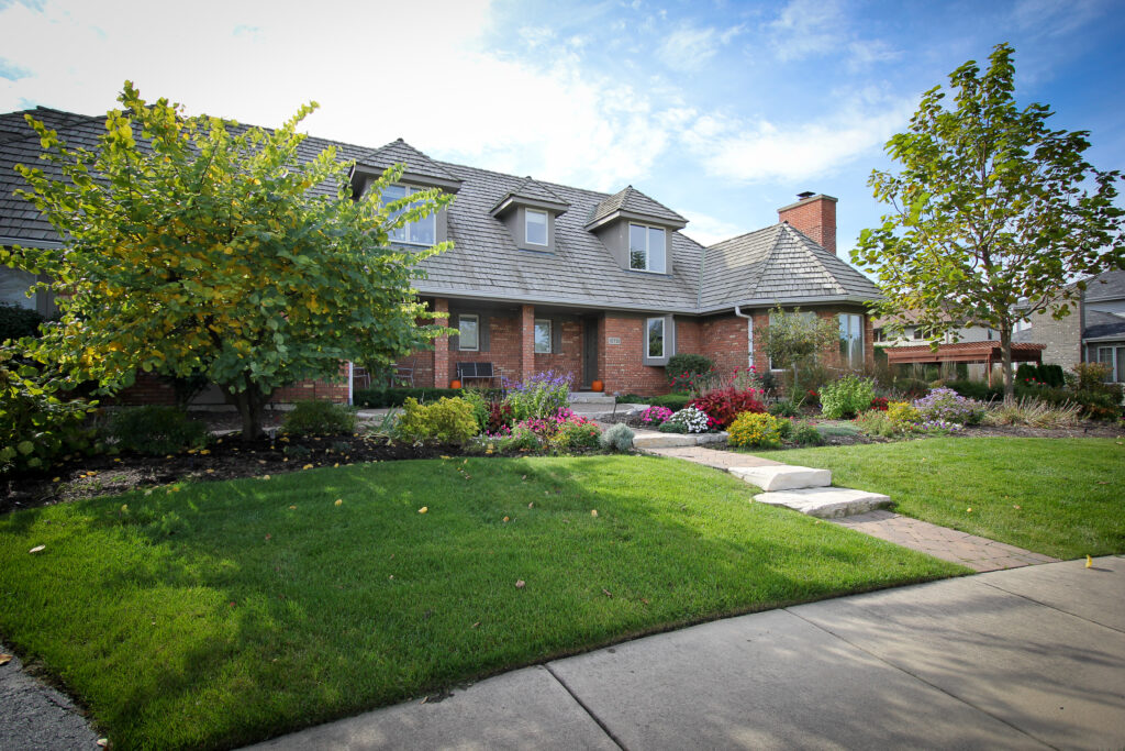 front yard custom makeover