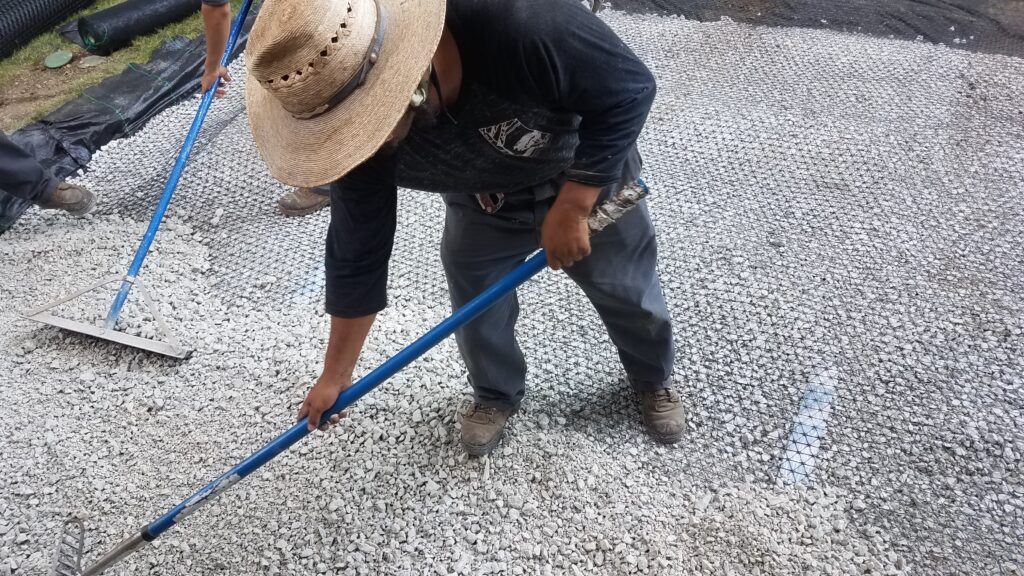 paver base instalation