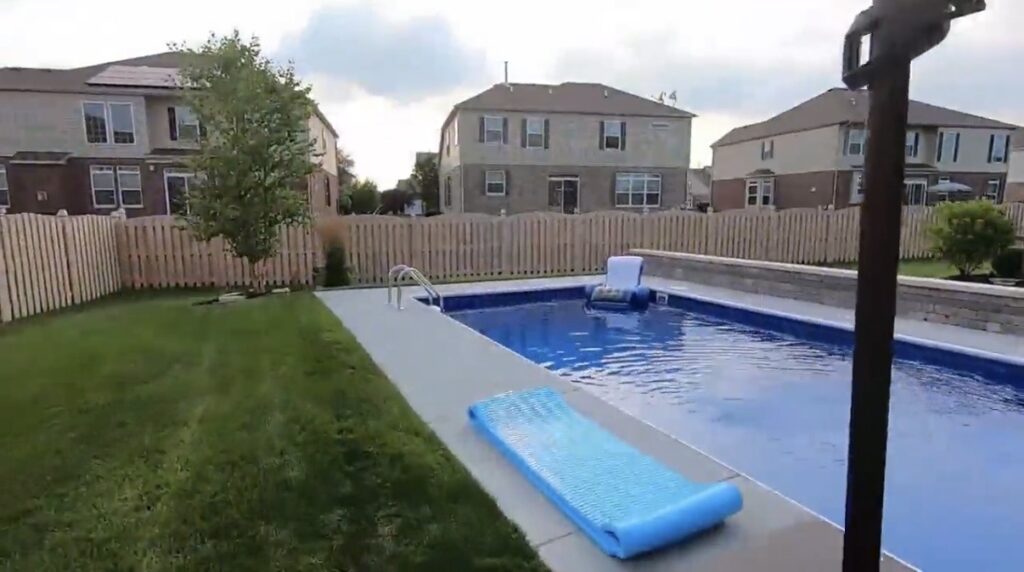 Custom inground pool